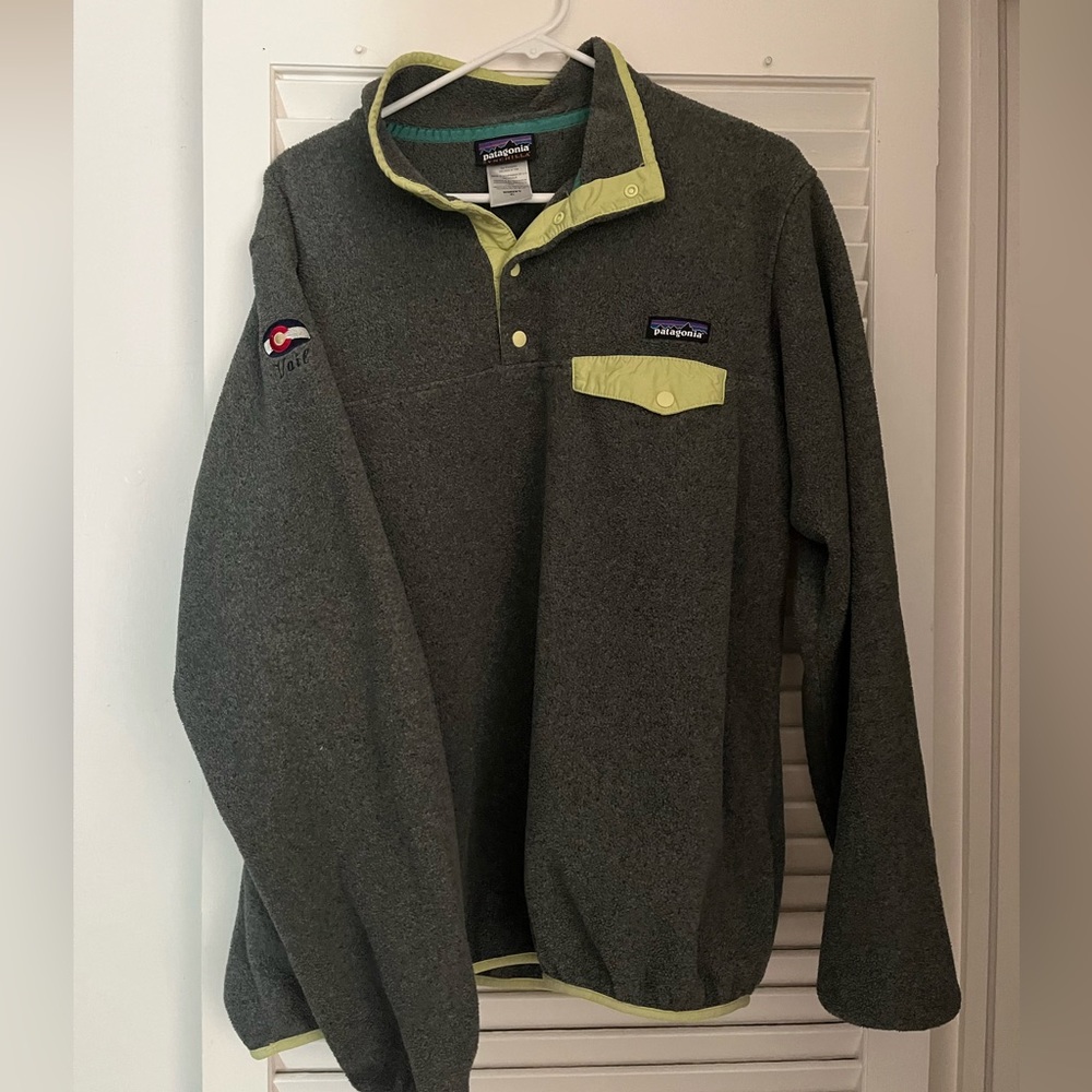 Patagonia Synchilla Snap-T Fleece Pullover Women’s XL Vail Colorado